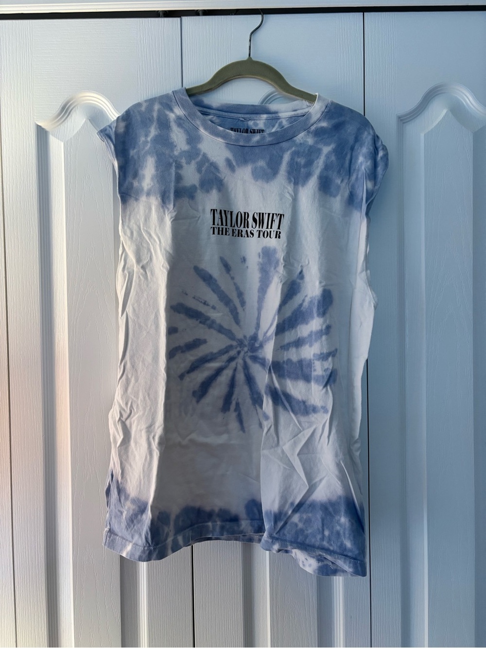 Taylor Swift Tie Dye Eras Tour Cut Off